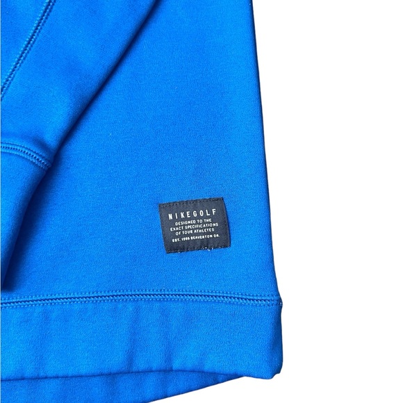 Men’s Nike Golf Royal Blue Half Zip Pullover Sweatshirt Size Medium - Picture 11 of 11